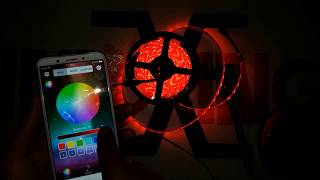 DC5-12V RGB LED Bluetooth APP Controller For 5050 3528 Strip Light