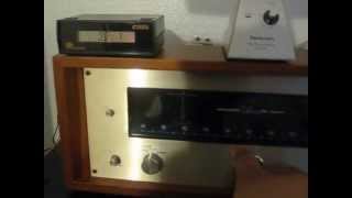 Marantz Model 10 Stereo Tube Tuner with Technics Wing Antenna SH-F101