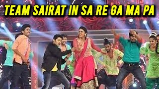 Team SAIRAT in Zee Sa Re Ga Ma Pa 2016 | INSIDE PICTURES | Rinku Rajguru, Akash Thosar
