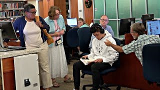 Reading OUT LOUD in the Library PRANK
