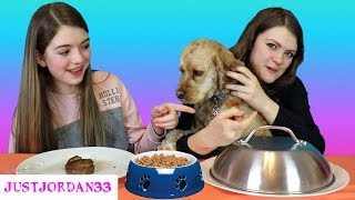 Real Food vs  Dog Food /JustJordan33