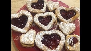 Печенье-валентинки! Вкусное, рассыпчатое и готовится на раз,два,три!!!
