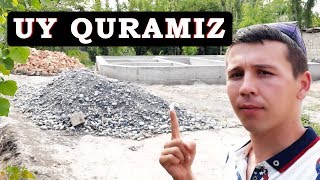 BUVAYDADA UY QURISHNI BOSHLADIK