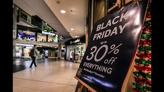Where were the shoppers on Black Friday?
