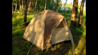 Палатка NORDWAY BERGEN 4. ОБЗОР, СБОРКА, УСТАНОВКА