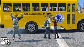 GTA 5 REAL LIFE CHILD MOD#85 HIGH SCHOOL PREPARATION