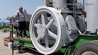 Giant 22+ TON Diesel Engine that needs ANOTHER engine to start it