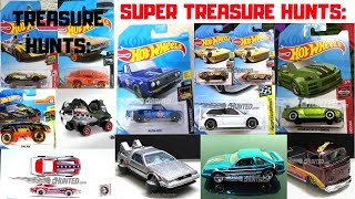 Hot Wheels 2019 Super Treasure Hunts + Treasure Hunts Until Now! Hot Wheels News! 13+