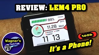 LEM4 Pro: Android 5.1 2019 Smart Watch ~$100- PHONE/WIFI/GPS/BLUETOOTH/HR/1200mAh Battery