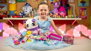 Cinderella Signature Dress Disney Princess Surprise Eggs Blind Bags Toys for Girls Kinder Playtime