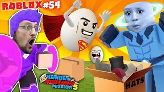 EGG SUPER HEROES OF ROBLOXIA UNBOXIA (FGTEEV Roblox #54)