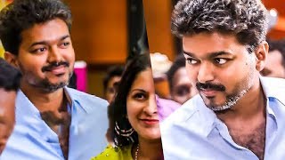 Thalapathy Vijay Mass Entry at Pondicherry Wedding Reception!