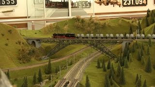 Макет в железнодорожном музее Бухарешта / Model railwau at Bukarest railway museum