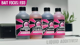 Mainline Baits Carp Fishing TV - BAIT FOCUS//E03 Liquid Additives!