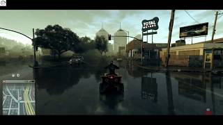 WATCH DOGS 2 HEAVY RAIN RESHADE  PATH TRACED SSR TEST 4K