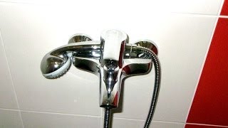 Как установить смеситель для душа своими руками