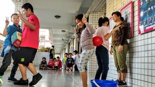 美麗老師團康教學：螃蟹走路（合作遊戲）