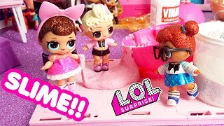 Le LOL Surprise creano il FLUFFY SLIME Glitterato! [Tutorial divertente]