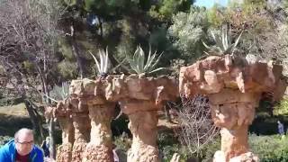 Park Güell, one of the major works of Gaudí in Barcelona-Free tour