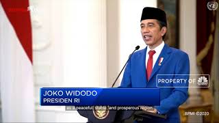 Berbahasa Indonesia, Ini Pidato Pertama Jokowi di PBB