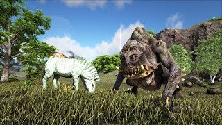 Ark Coop Map Crystal #100: Quái vật 4 mắt và ngựa lửa siêu khủng