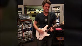 John Mayer  Plays Silver Sky PRS Signature Guitar