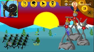? FREE WIN LAND STAR 1,2,3 INSANE CAMPAIGN MODE | Stick War: Legacy mod Android Best Gameplay #FHD