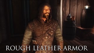 TES V - Skyrim Mods: Rough Leather Armor
