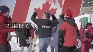 Canada: At least 100 arrested in Ottawa as police try to remove "Freedom Convoy" protesters