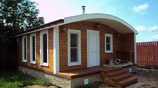 Обзор обалденной бани из бруса от Дмитрия Глушакова