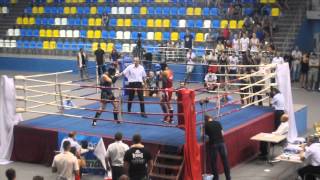 Алексей Любченко (красный угол), Финал ЧУ по тайскому боксу 2013