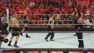 Goldberg vs Undertaker vs brock lesnar 2017