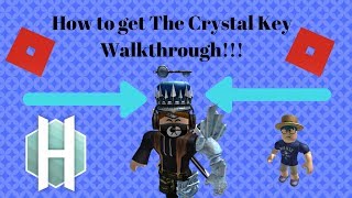 I Got The Crystal Key + Crystal Key Walkthrough!!!: RPO Roblox Event 2018