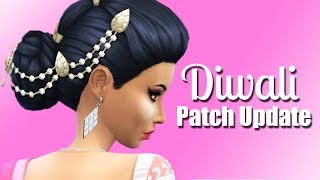 FREE DIWALI CONTENT & PATCH OVERVIEW | THE SIMS 4 | Holiday Update October 2017