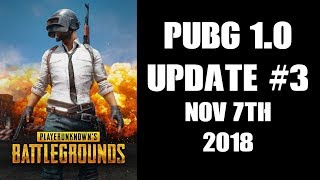 Xbox PUBG 1.0 Update #3 - Patch Notes & Custom War Mode Gameplay