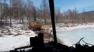 Дорога из села Алыгджер в деревню Нерха (по пути в город Нижнеудинск ч.1)