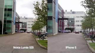 iPhone 5 and Nokia Lumia 920 Image Stabilization Test