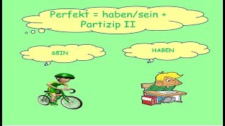 Урок 22 Немецкий для начинающих: Partizip 2 und Perfekt mit sein
