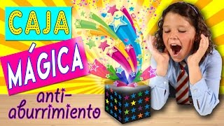 CAJA MÁGICA anti-aburrimiento * IDEAS para no aburrirse en CLASE