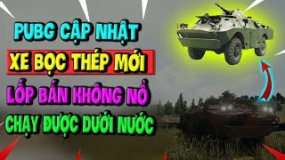 PUBG Cập nhật Xe bọc thép BRDM 2 - Lốp bắn không thủng, Chạy được dưới nước | Toại Tinh Tế