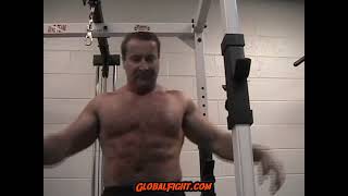 Carolina Jim Musclebear Hairy Daddy Gym Flexing