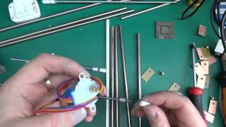 CNC 1600x microscope table build