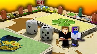 КТО ПЕРВЫЙ ДОЙДЕТ ДО ФИНИША, ТОТ ВЫИГРАЛ ДЕНЬГИ В НАСТОЛЬНОЙ ИГРЕ ВНУТРИ MINECRAFT?!
