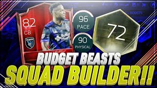 BEST CHEAP SWEATY BEAST SQUAD BUILDER ! FIFA Mobile 18 S2 ~ Cheapest Budget Beasts on FIFA 18 Mobile