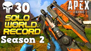 Apex Season 1.5 *WORLD RECORD* Solo 30+ Kills (on Console not that it matters)