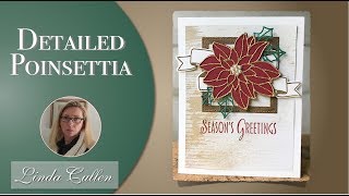 Coffee & Crafts Class:  Stylish Christmas Detailed Poinsettia