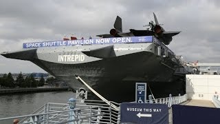 U.S.S. Intrepid Aircraft Carrier CV-11 Museum Walk Around