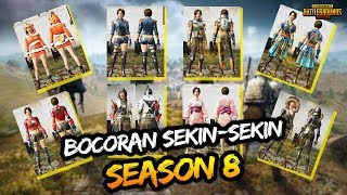 SPOILER ALERT!! BOCORAN BESAR-BESARAN SKIN SEASON 8 PUBG MOBILE