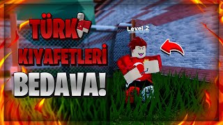 ? ROBLOX BEDAVA TÜRK KIYAFETLERİ NASIL ALINIR ?!?| Roblox Bedavaya Eşya Alma | Roblox Türkçe