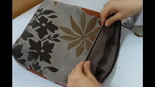 Kumaş Çanta Dikimi Nasıl Yapılır? - How to sew a fabric bag? | Dikiş Hocam